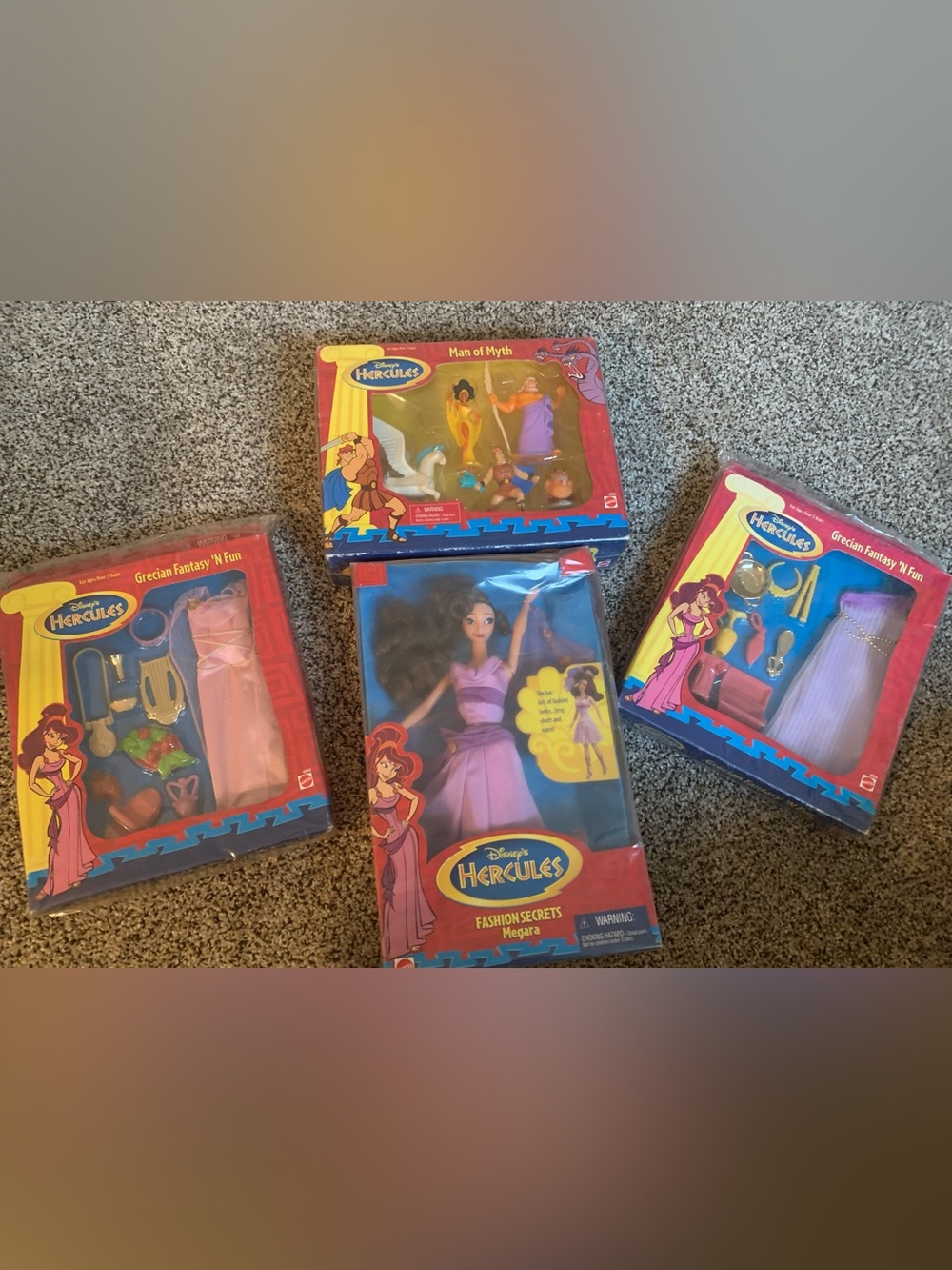 Vintage Disney Hercules items